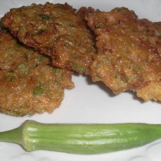 Fried Okra Patties