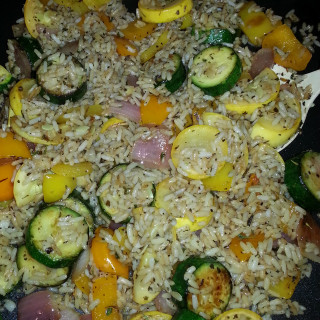 Fried Rice and Vegetables by LMB