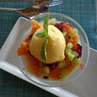 fruit salad Sundae(dietary dessert)