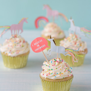 Funfetti Cupcakes unicorno