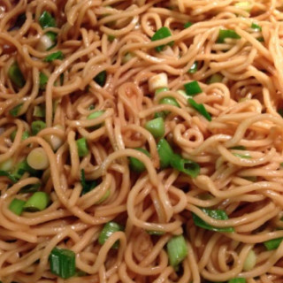 Garlic Noodles with Scallion