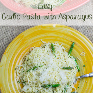 Garlic Pasta with Asparagus