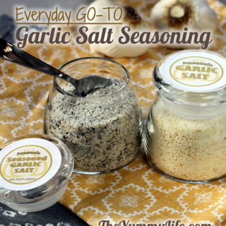 Garlic Salt (Plain & Seasoned)