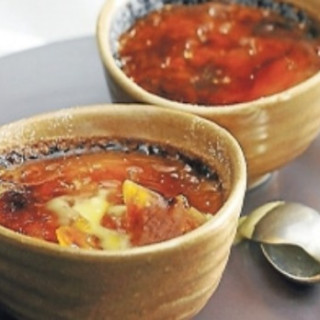 Ginger and star anise creme brulee