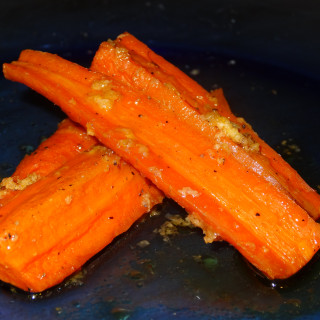 Ginger Sweet Roasted Carrots