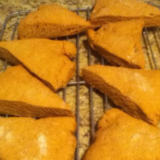 Gingerbread scones