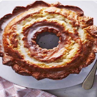 Glazed Buttermilk Donut Cake