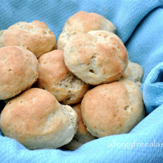 Gluten and Dairy Free Dinner Rolls (Plain, Garlic and Rosemary, or Onion)