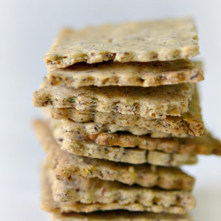 Gluten-Free Vegan Rosemary Crackers