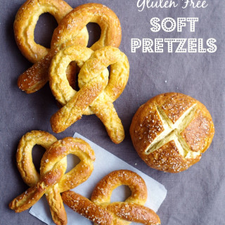 Gluten Free Soft Pretzels (or Pretzel Buns!)