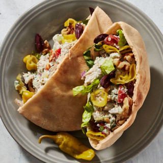 Go Greek with Greek Chicken Salad Sandwiches