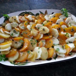 Golden Beet & Potato Salad