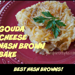 Gouda Cheese Hash Brown Bake