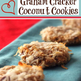 Graham Cracker Coconut Cookies (Low-Calorie)