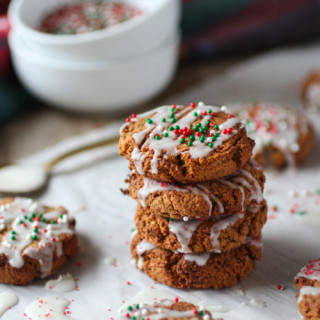 Grain-free Soft Ginger Molasses Cookies