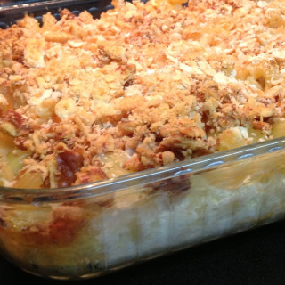 Grandmother Lundins Mac'n Cheese (oven baked)