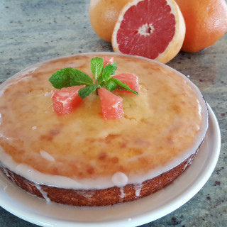 Grapefruit Yogurt Cake