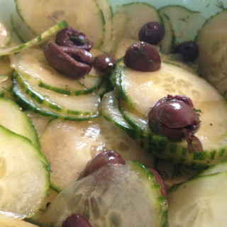   Greek Cucumber Salad