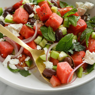 Greek-Style Watermelon Salad