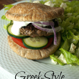 Greek-Style Gyro Burgers