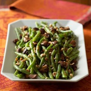 Green Beans with Ham and Shallots