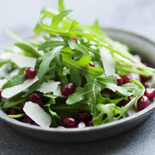 Green Salad with Pomegranate