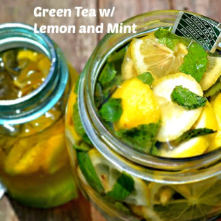 Green Tea with Lemon and Mint