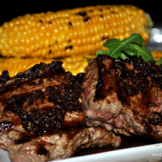 Grill Season Isn’t Over Yet! Garlicky Steak and Grilled Corn