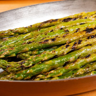 Grilled Asparagus For Poulet Jardin