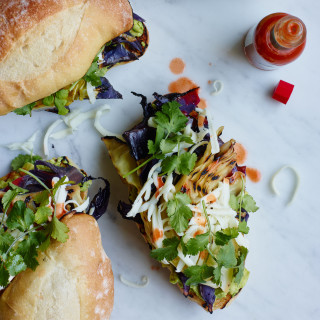 Grilled Cabbage Cemitas