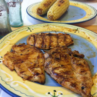 GRILLED CHICKEN WITH CITRUS BBQ SAUCE