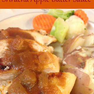 Grilled Chicken with Sriracha Apple Butter Sauce