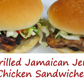 Grilled Jamaican Jerk Chicken Sandwiches