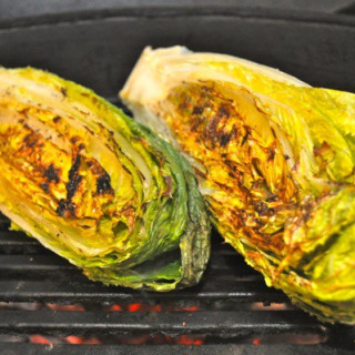 Grilled Romaine Let­tuce