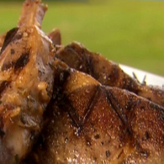 Grilled Rosemary Lamb Chops