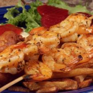 Grilled Shrimp with Garlic & Herbs