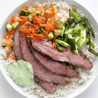 Grilled Steak and Rice Bowl