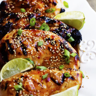 Grilled Sweet Chili Lime Chicken