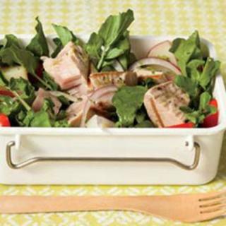 Grilled Tuna-and-Watercress Salad