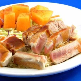 Grilled Tuna with Citrus-Ginger Sauce