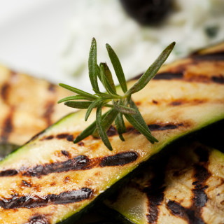 Grilled Zucchini with Lemon Butter