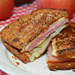 Ham and Apple Grilled Cheese