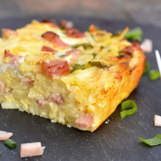 Ham and Cheese Hash Brown Bake (Recipes for Leftover Ham)
