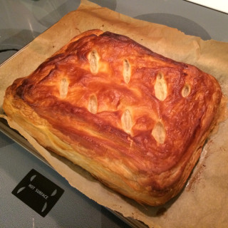 Ham and Cheese In Puff Pastry