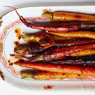 Harissa-and-Maple-Roasted Carrots