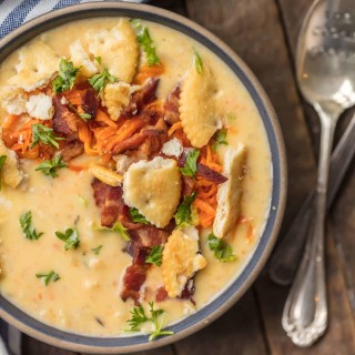 Hash Brown Potato Cheese Soup