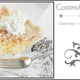 Healthy Coconut Cream Pie with Coconut Flour Crust