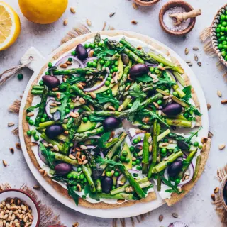 Healthy Green Pizza