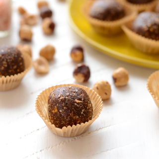 Healthy Nutella Sea Salt Energy Balls