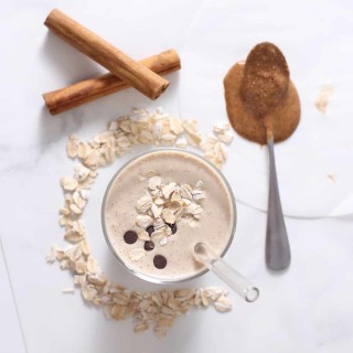 Healthy Peanut Butter Oatmeal Smoothie